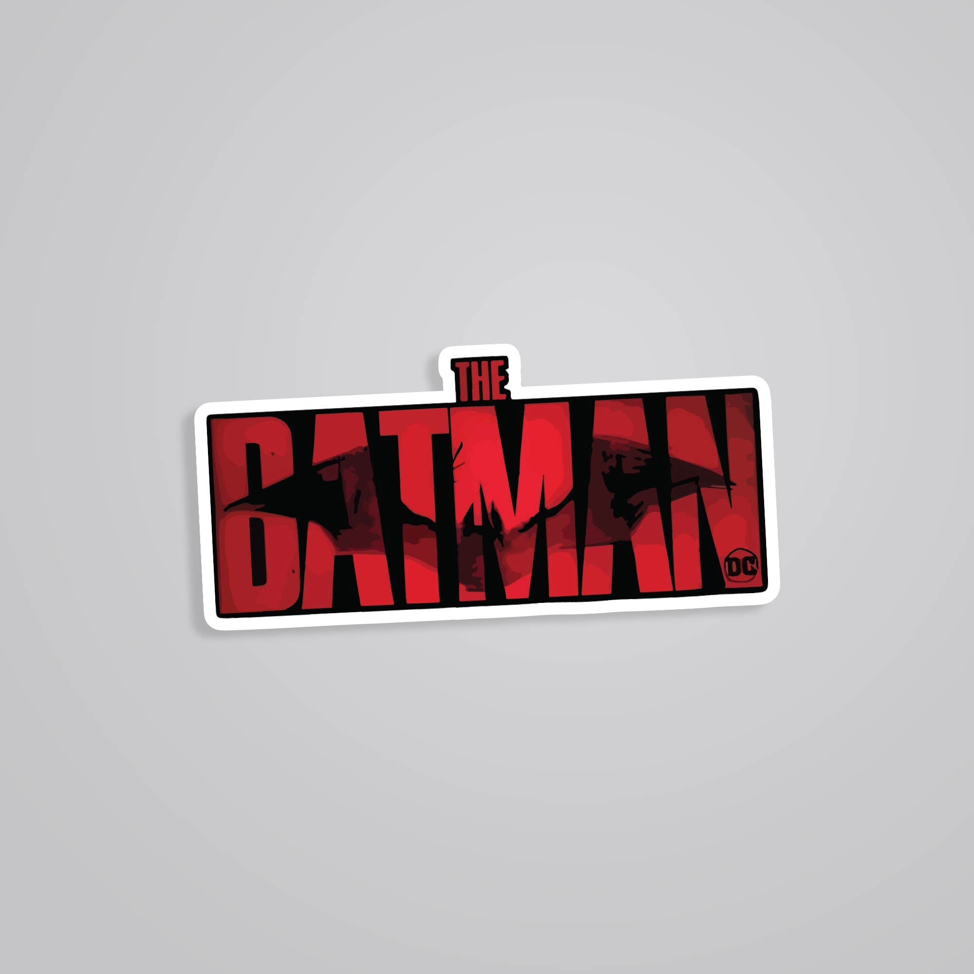 Fomo Store Stickers Movies The Batman in Red