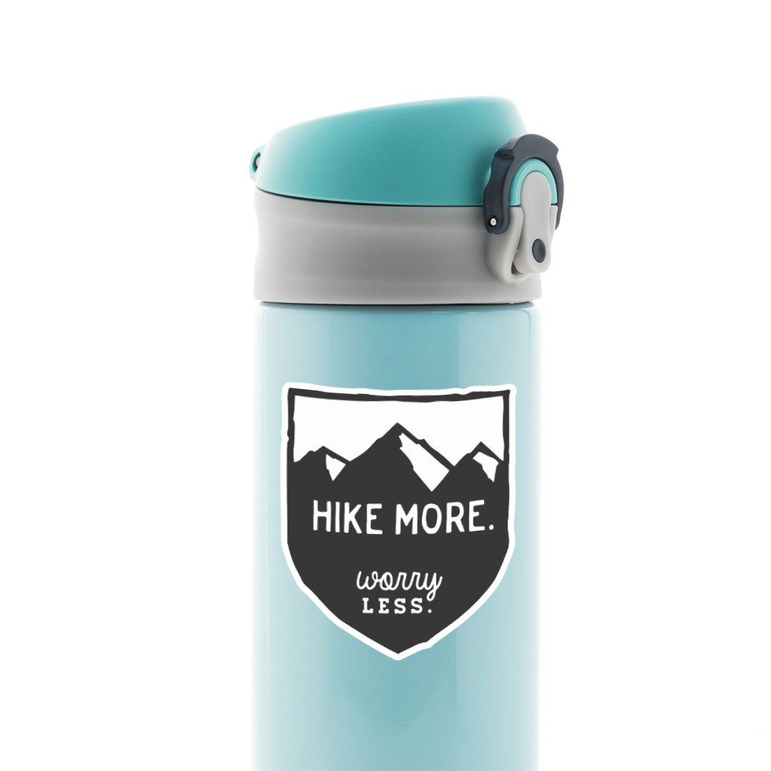 Hike More Worry Less Travels Stickers