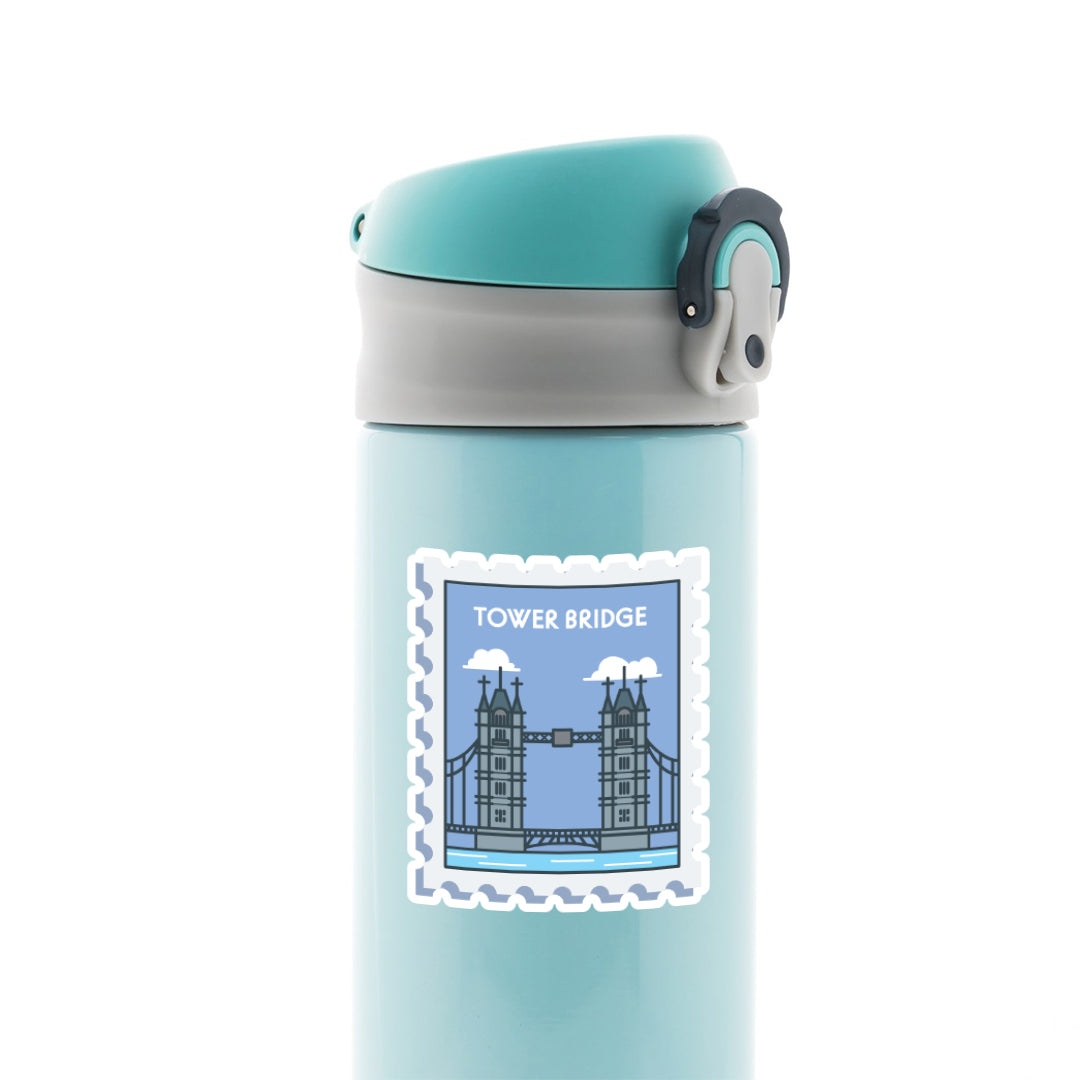 Tower Bridge Post Stamp Travels Stickers