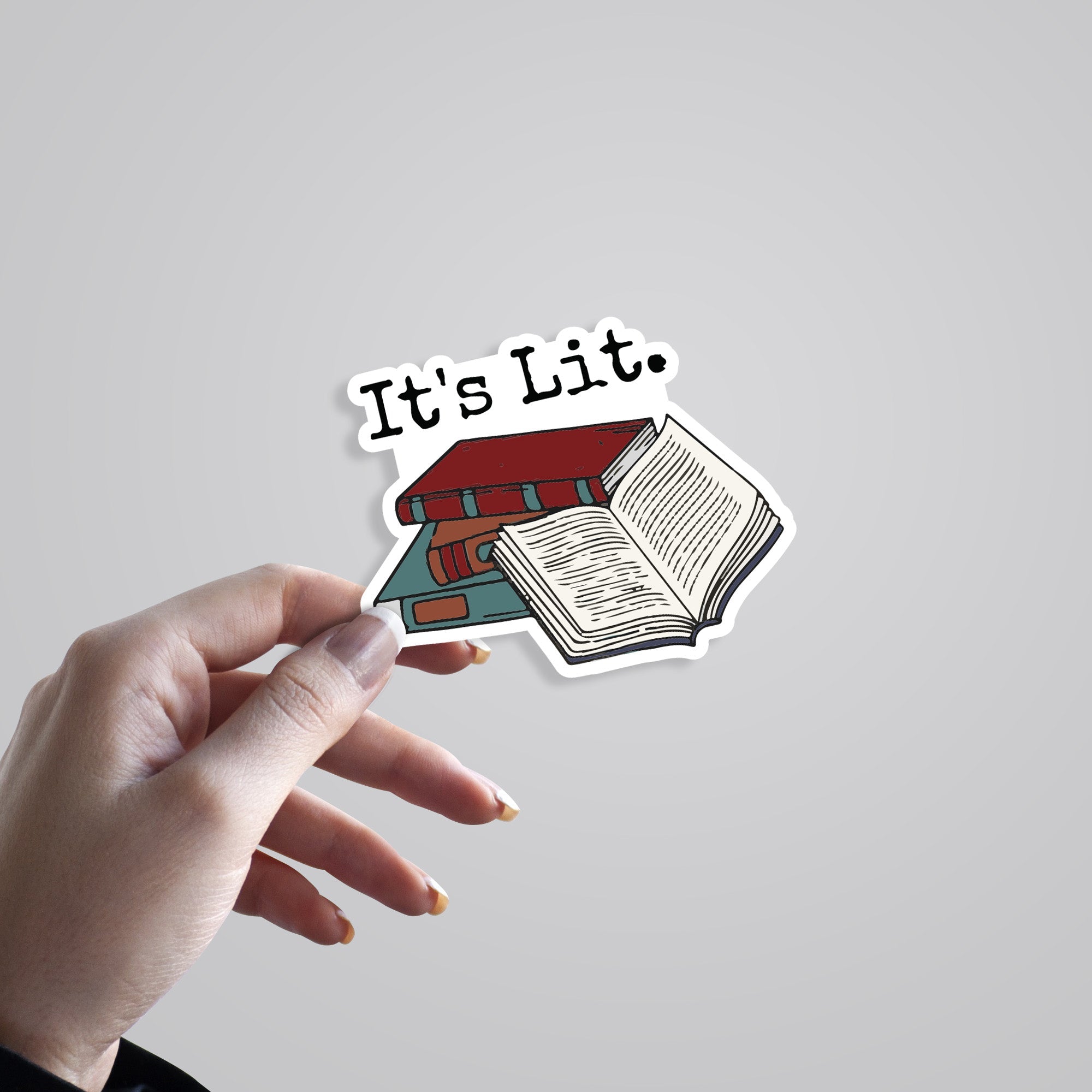 It's Lit Witty Stickers