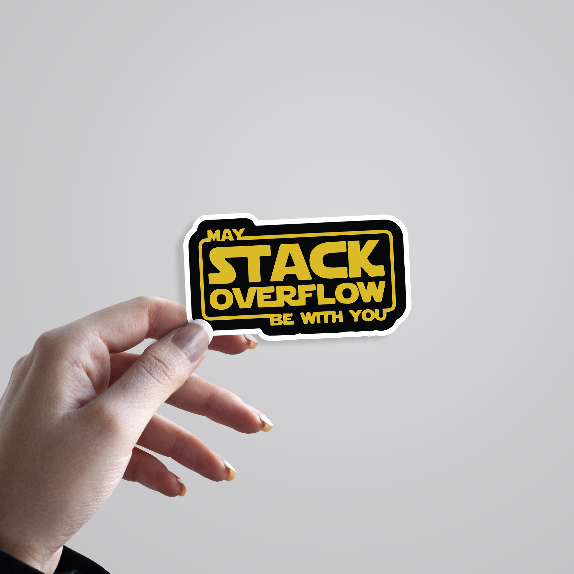 Fomo Store Stickers Witty May Stack Overflow Be With You