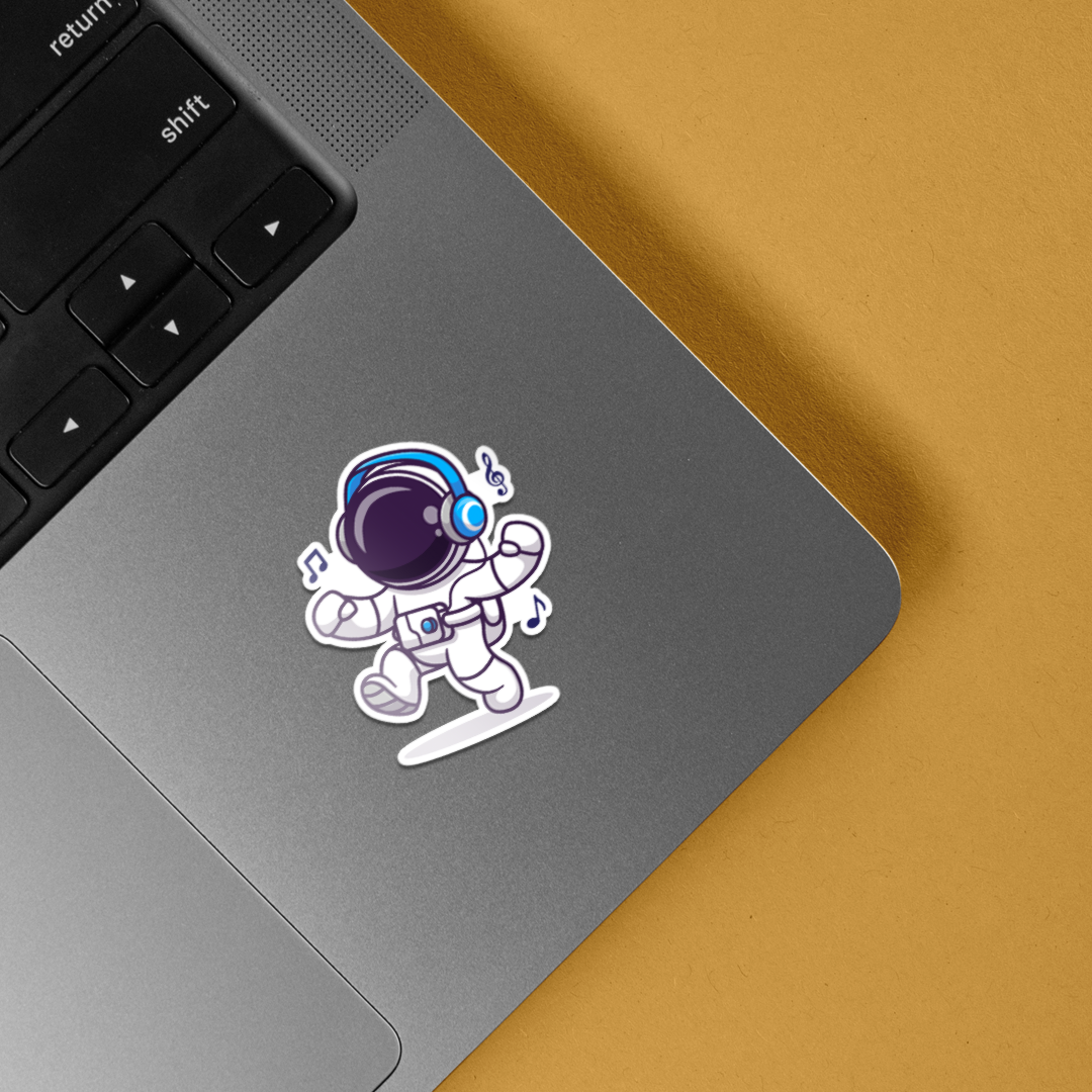 Dancing Astronaut Casual Stickers