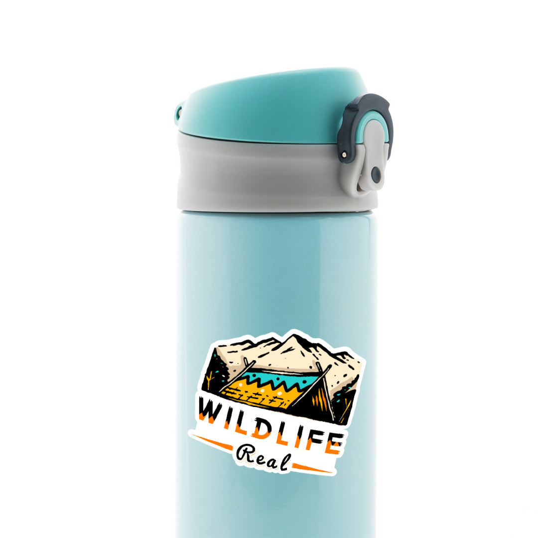 Wildlife Real Mountain Travels Stickers