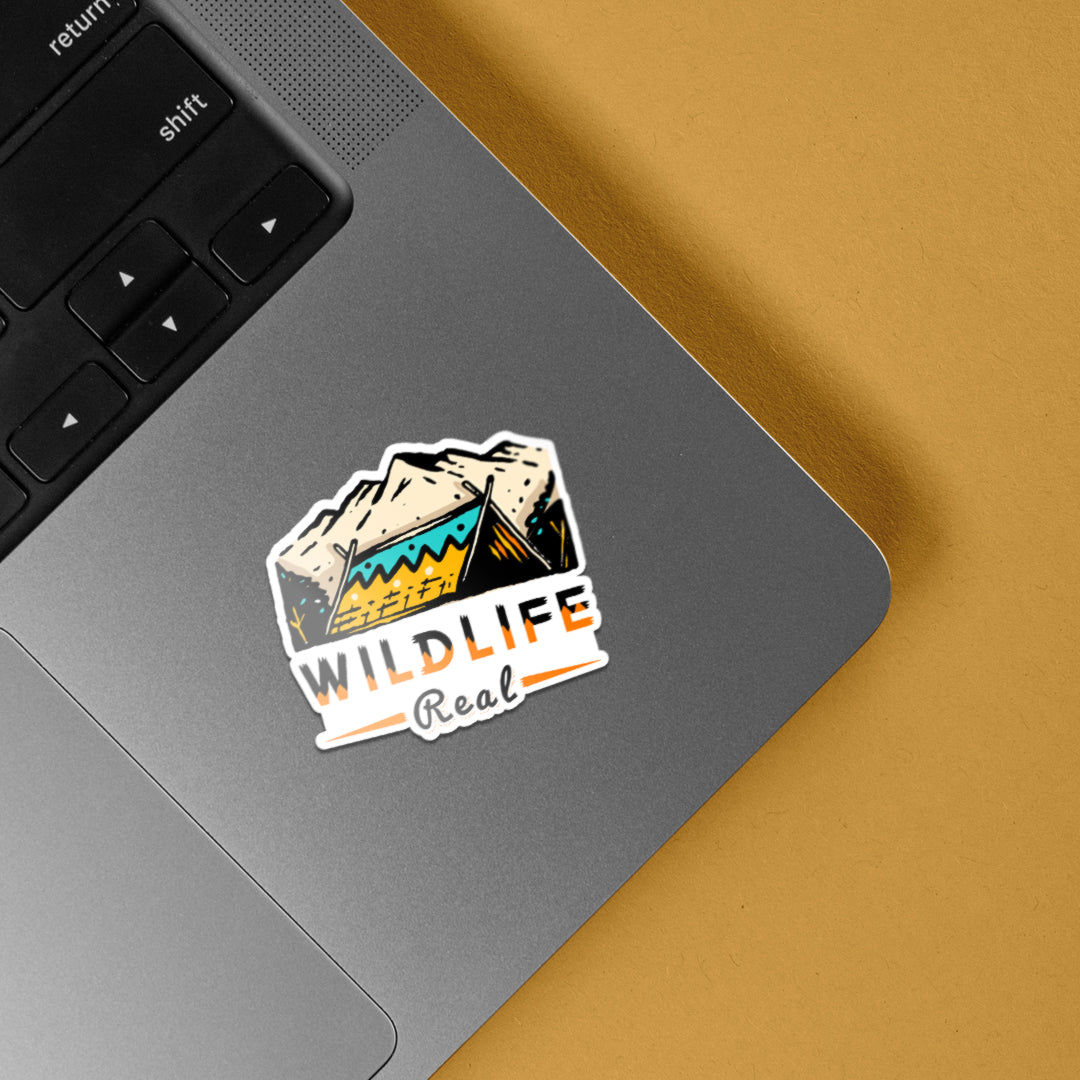 Wildlife Real Mountain Travels Stickers