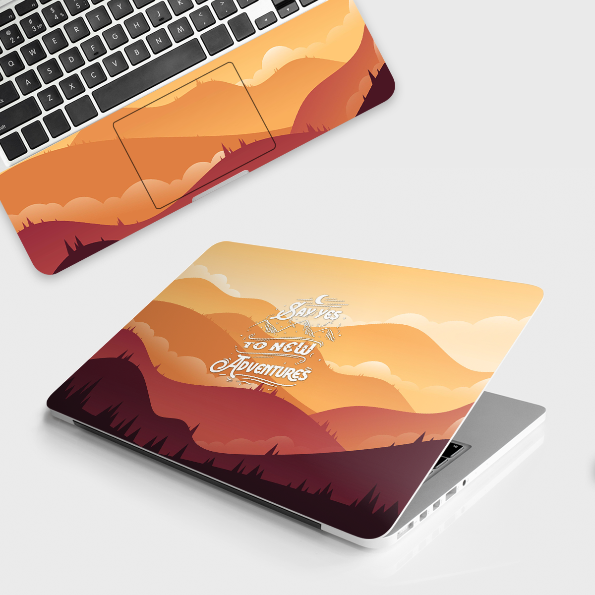 Fomo Store Laptop Skins Quotes Say yes to new adventures