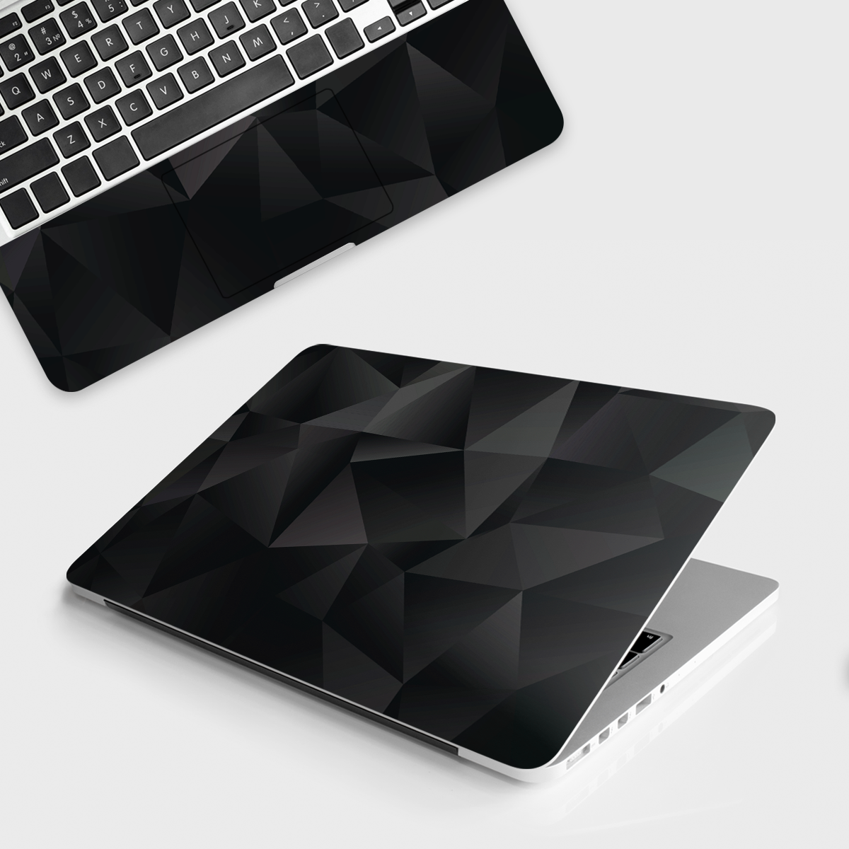 Fomo Store Laptop Skins Abstract Black Diamond