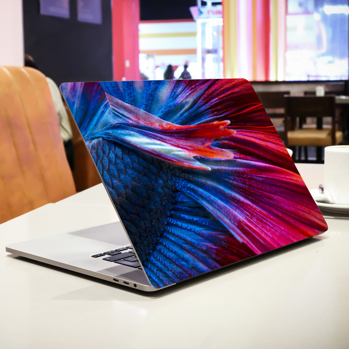 Fish Tail Abstract Laptop Skin