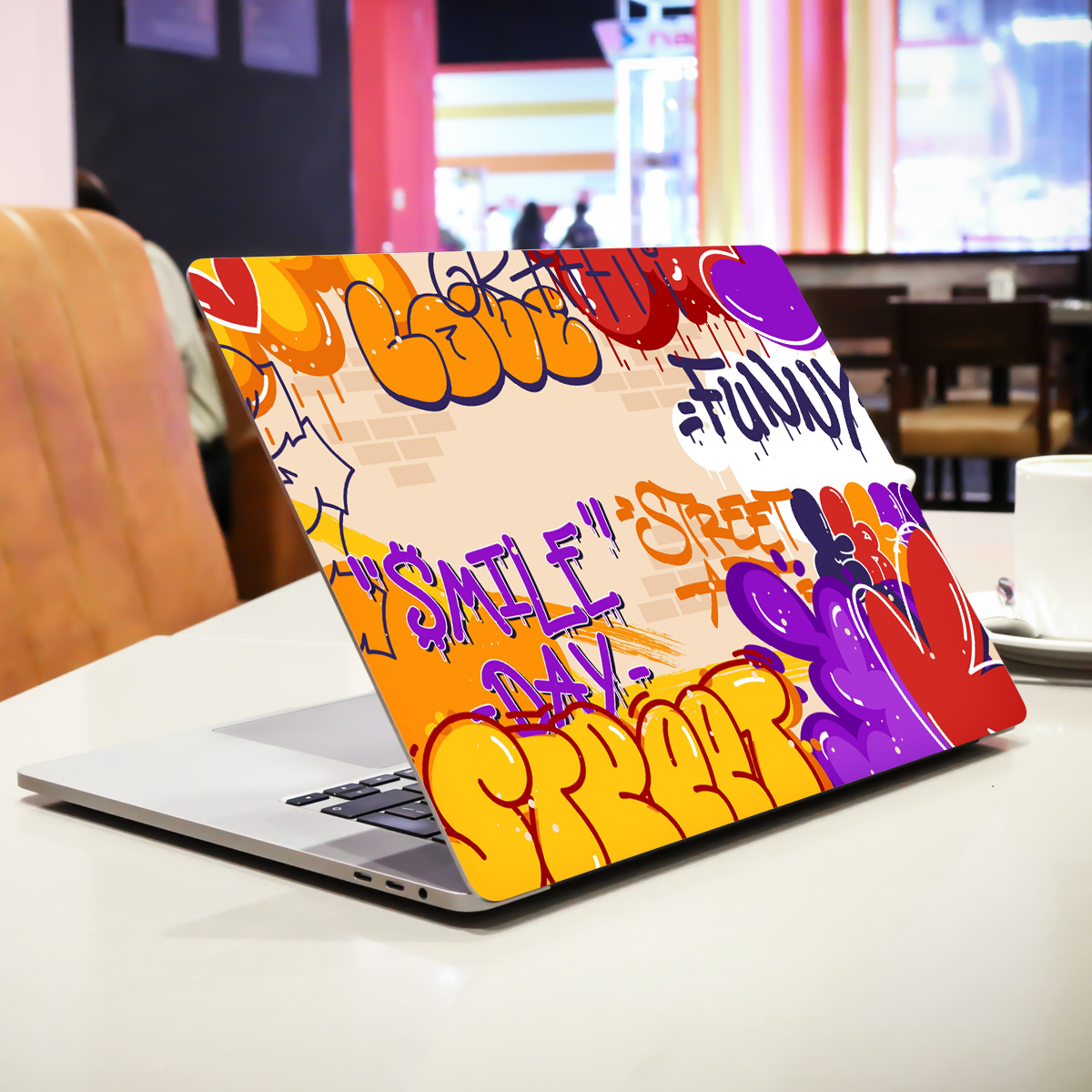 Colorful Graffiti Abstract Laptop Skin