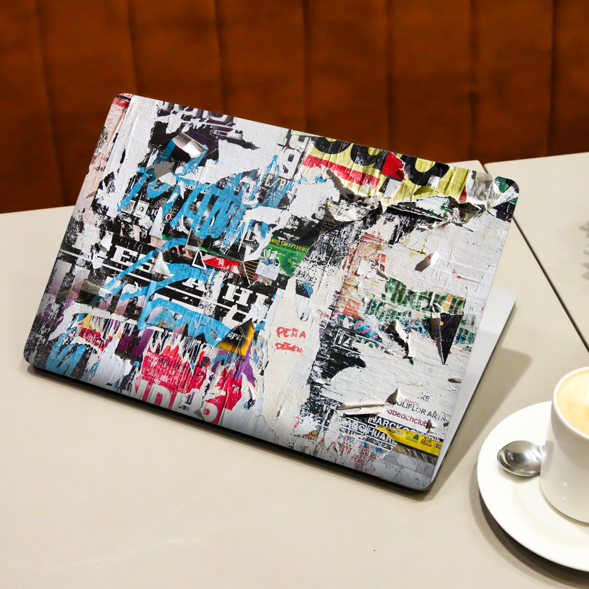 Torn Paper Abstract Laptop Skin