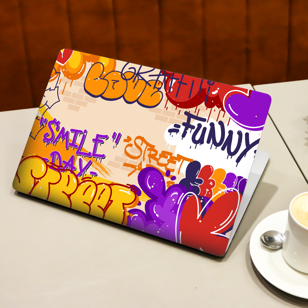 Colorful Graffiti Abstract Laptop Skin