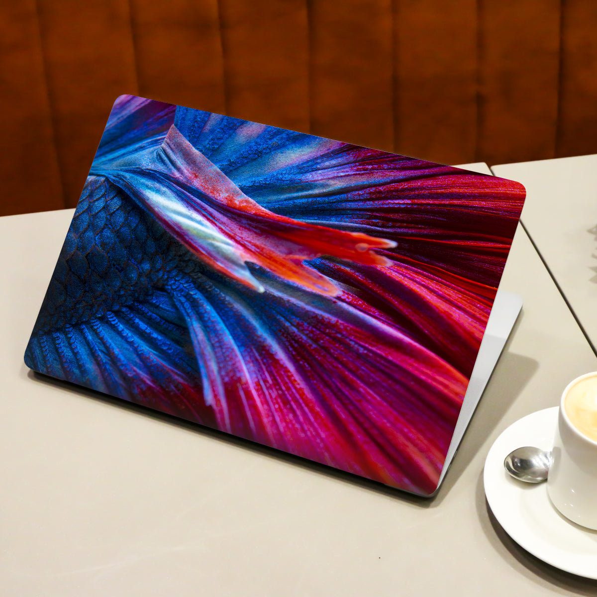 Fish Tail Abstract Laptop Skin