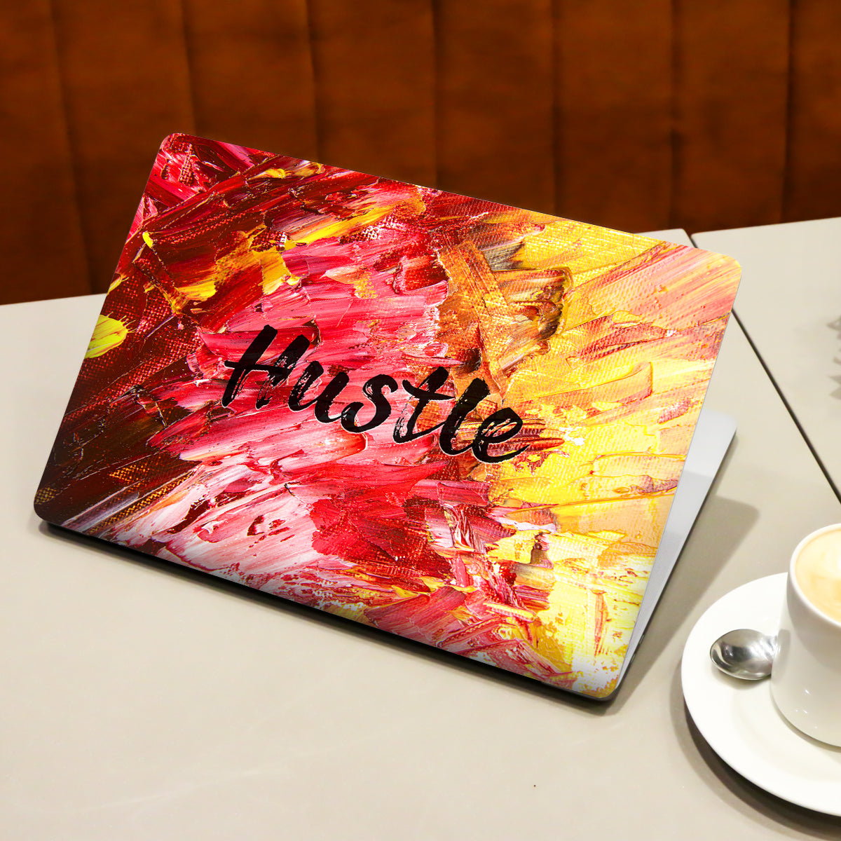 Hustle Abstract Laptop Skin