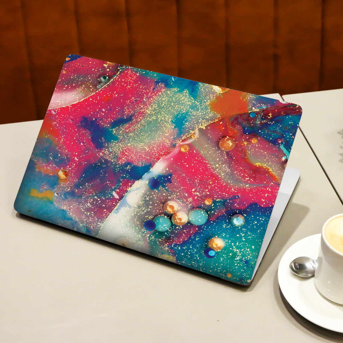 Colorful Design Marble Laptop Skin