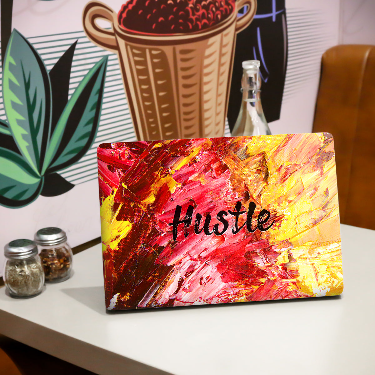 Hustle Abstract Laptop Skin