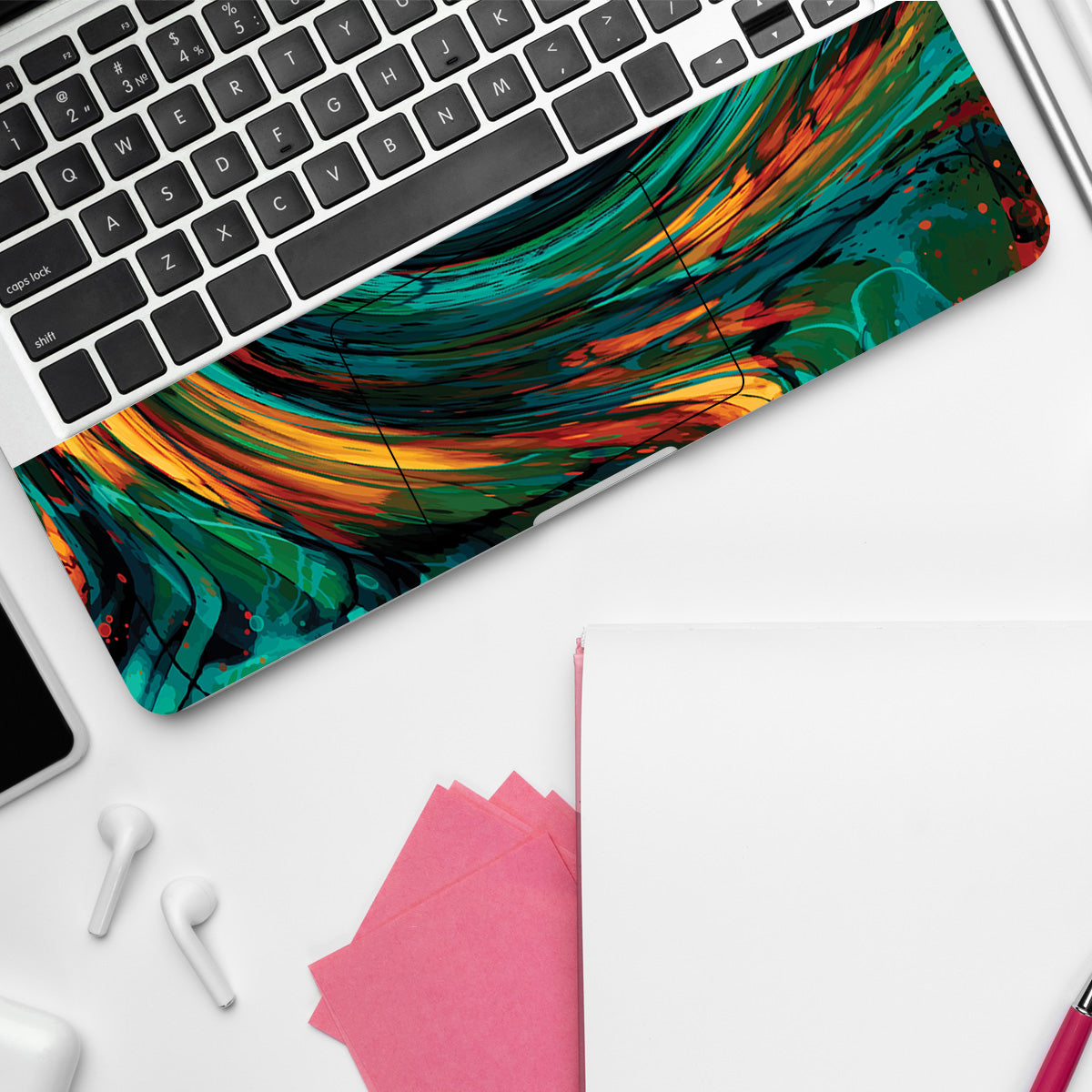 Dark Radiate Abstract Laptop Skin