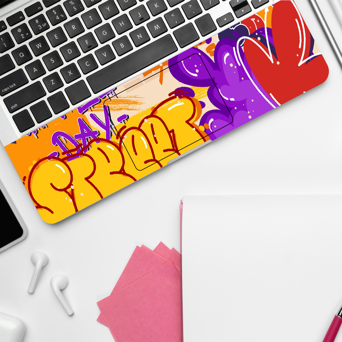 Colorful Graffiti Abstract Laptop Skin